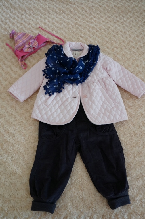 На весну и лето.