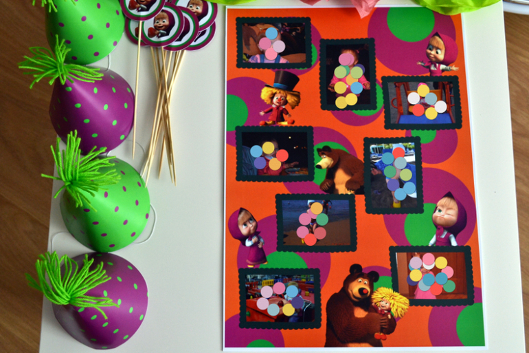 Оформление и организация Вашего праздника: аниматоры, бумажная атрибутика!!!