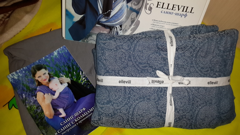 Слинг-шарф Ellevill Paisley Ink 3500руб