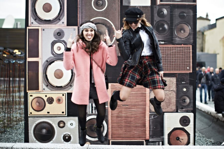 Женские образы на Pitti Uomo 2014