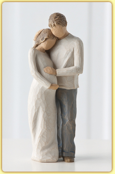 Трогательные фигурки из дерева (от Сьюзан Лорди)