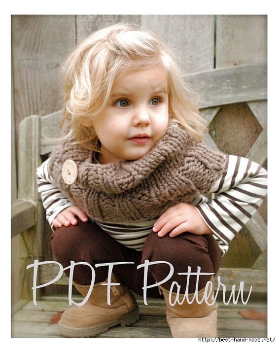 Уютные вязаные теплушки для малышек от Heidi May, США.