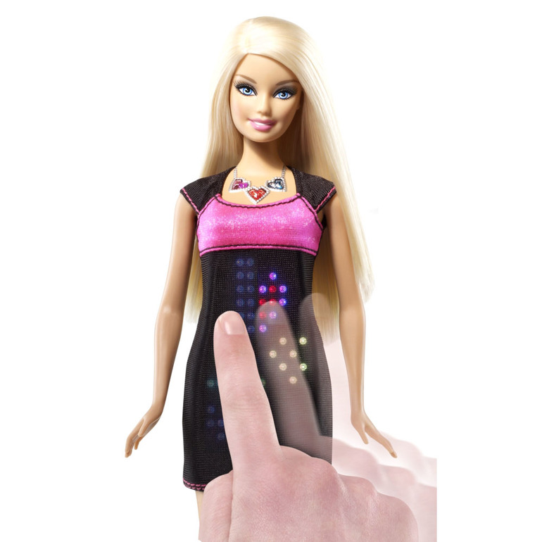 Барби в электронном платье Barbie Digital Dress
