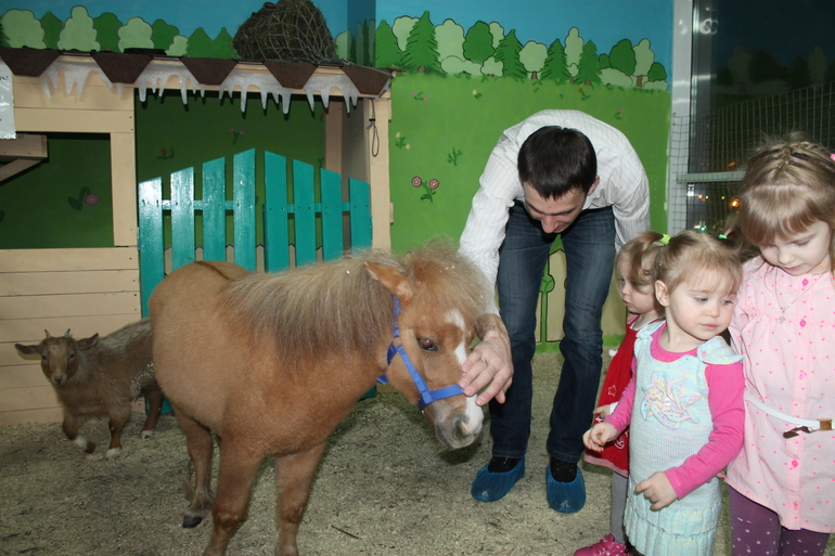 Сходили в контактный зоопарк