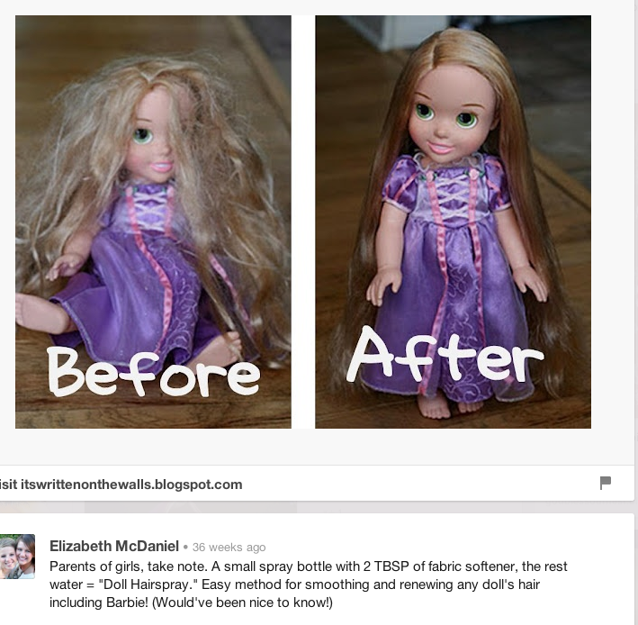 Чем спасти волосы кукле?