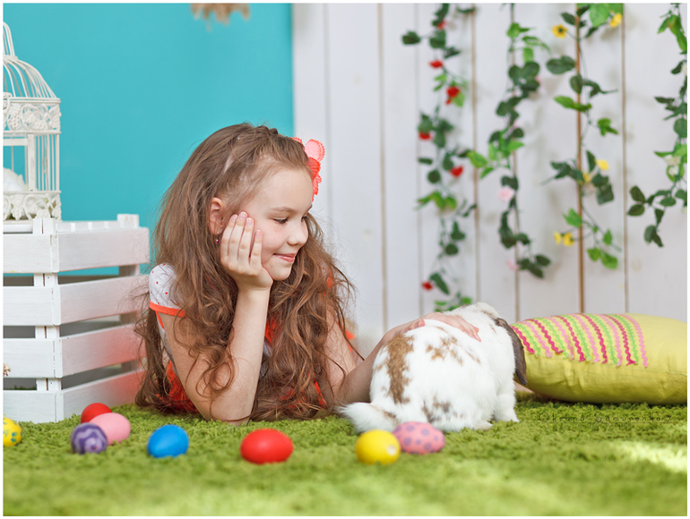 Пасхальный проект. Кристиночка и ее семья