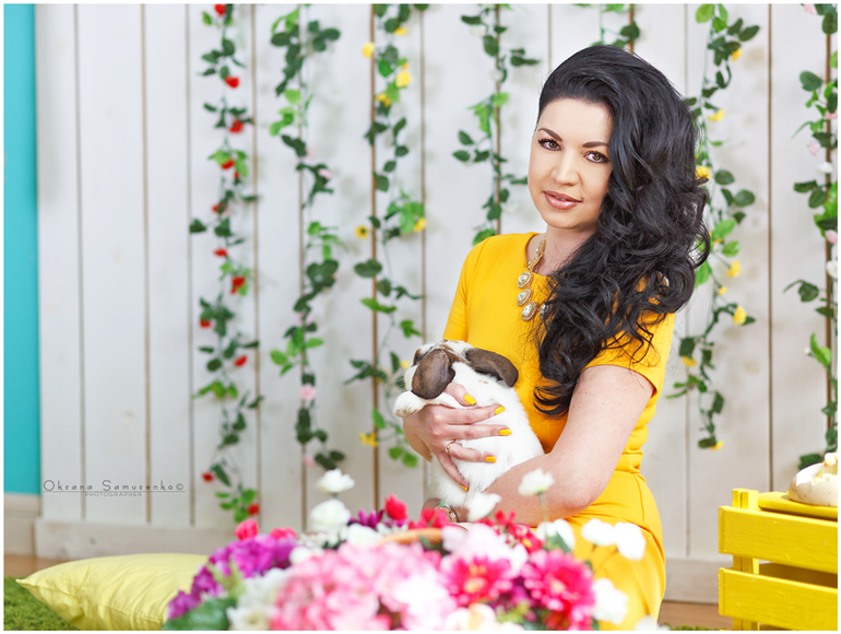 Пасхальный проект. Кристиночка и ее семья