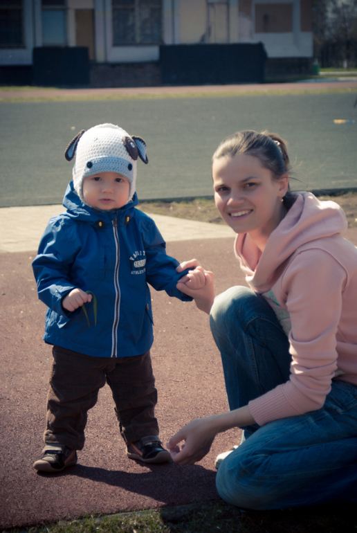 Серёженьке - год!!! Ура-ура-ура!!!