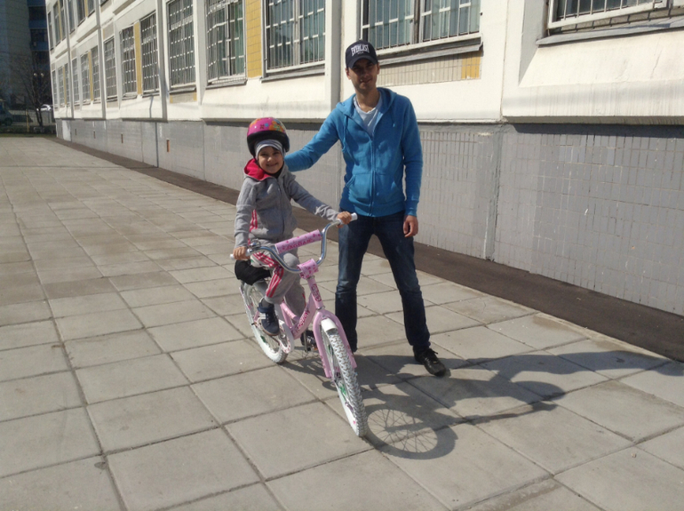 Гулянка сегодня))) погодка супер и новый велик )))