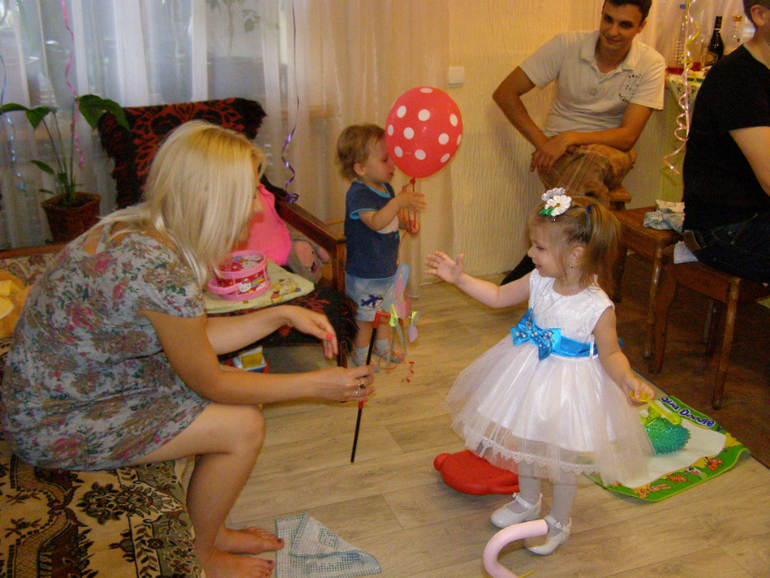 Не буду оригинальна)) НАМ 2 ГОДА)