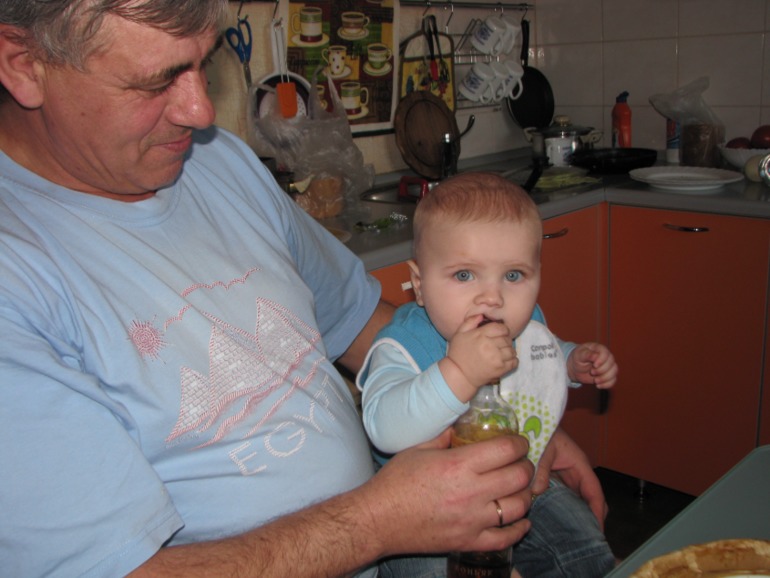 Наш лысик =))