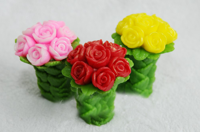 И мои новые вкусняшки и цветочки