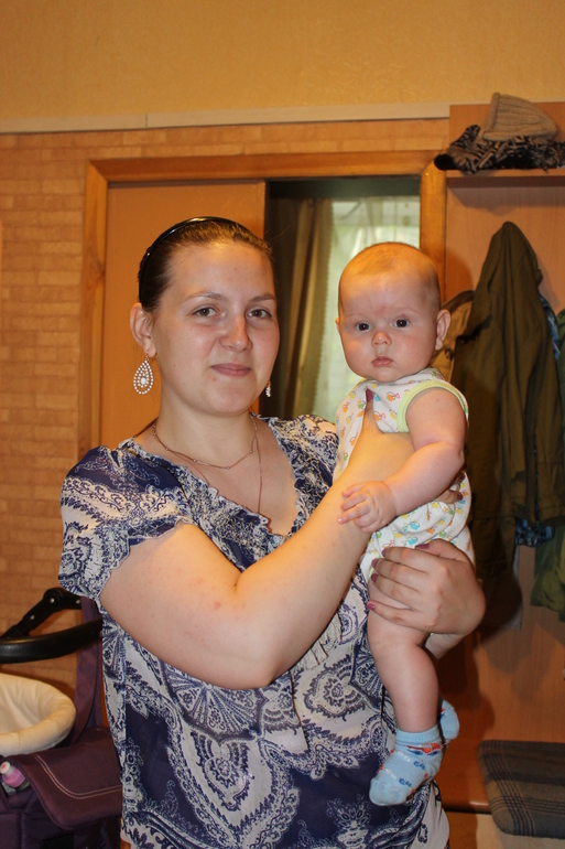 Илюше почти 4 месяца! ))