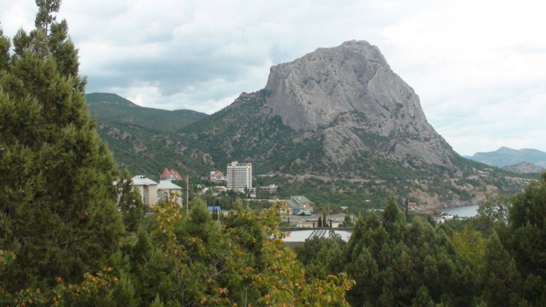 Первый раз увидела море в Крыму.