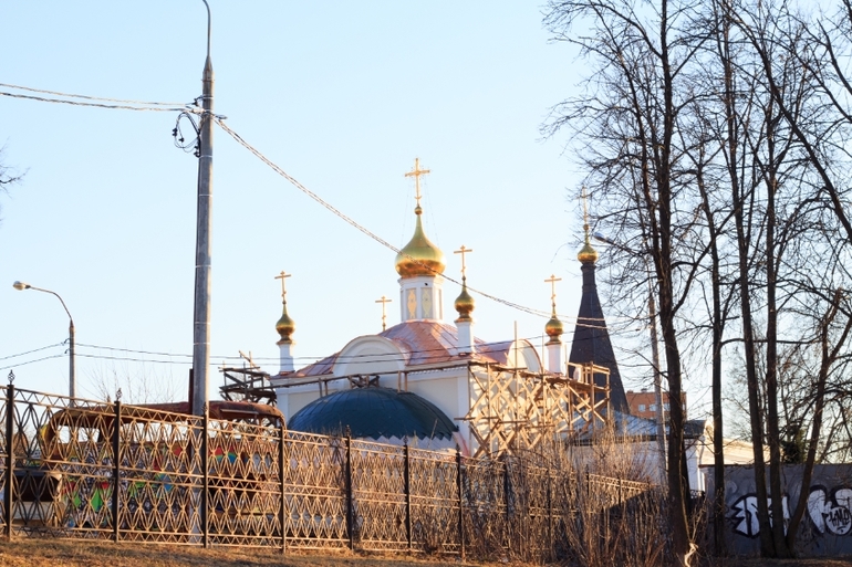 Подольские картинки в лучах заходящего солнца