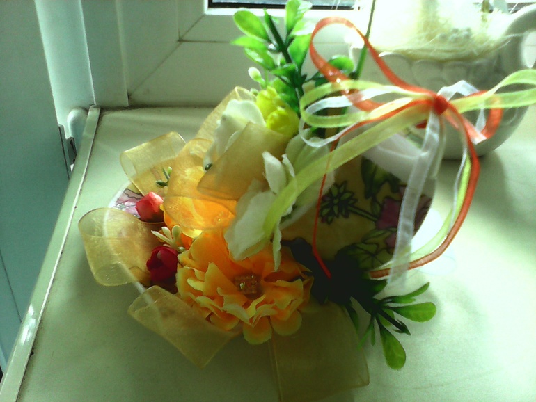 вчера натворила.....