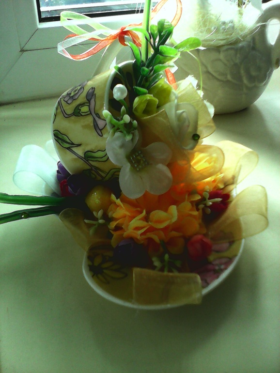 вчера натворила.....