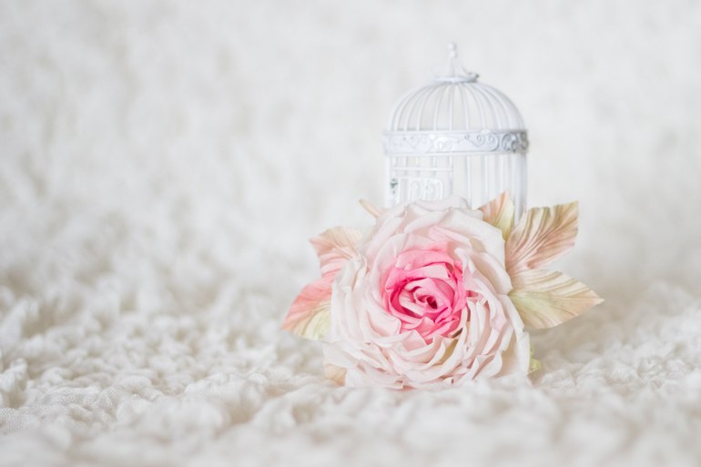 Цветы из натурального шелка