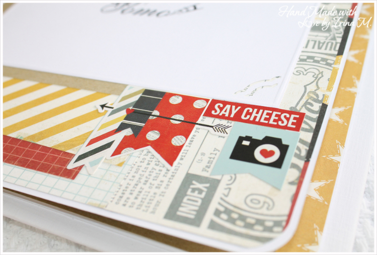 Альбом в американском стиле для мужчины-фотографа.