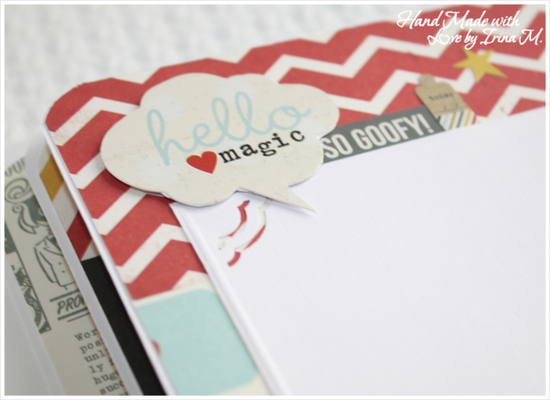 Альбом в американском стиле для мужчины-фотографа.