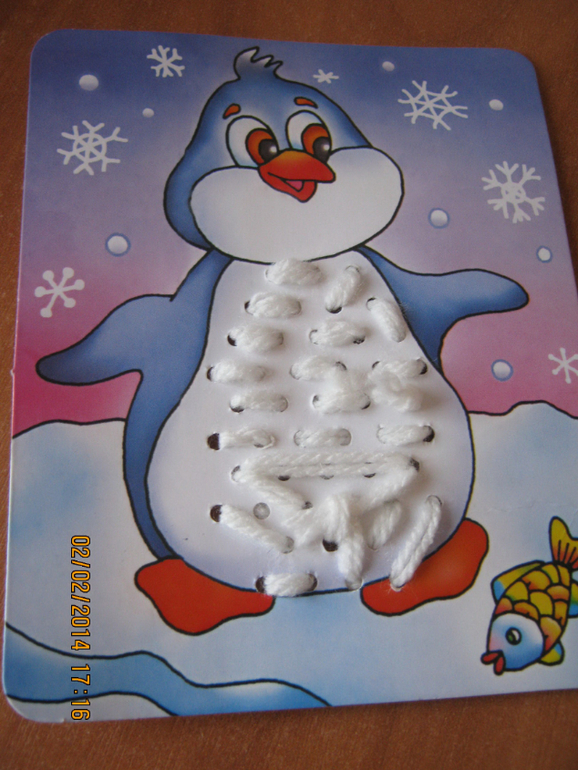 Интересный набор для обучению рукоделию (вышивка)