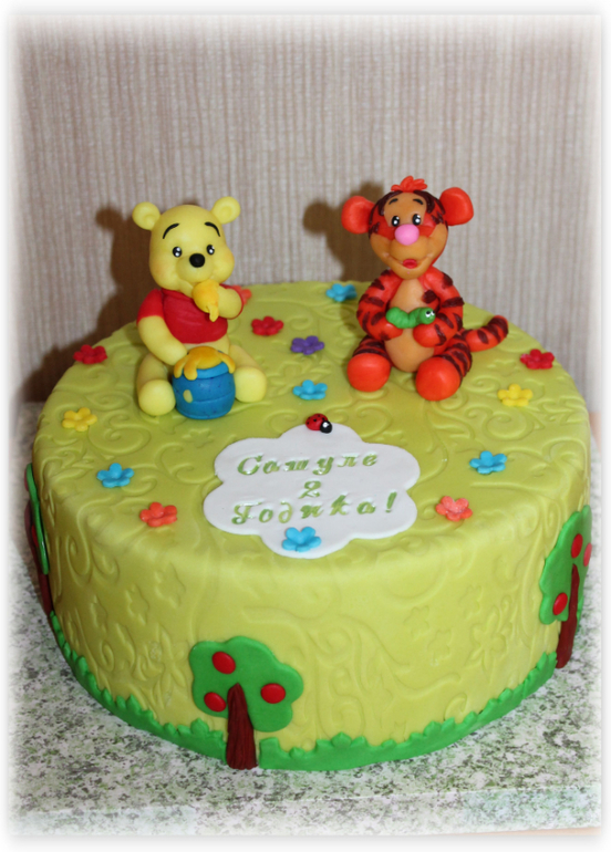 Малыши винни пух и тигра.