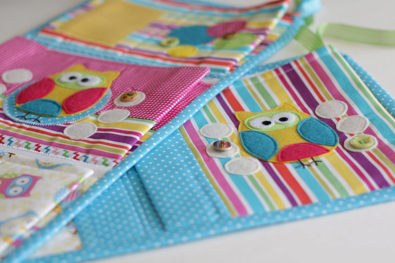 Кармашки для детского сада или детской комнаты