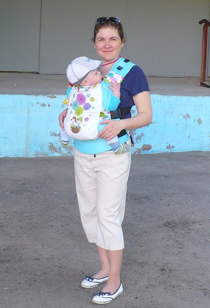 Эрго рюкзак Гусленок - опыт и отзыв.