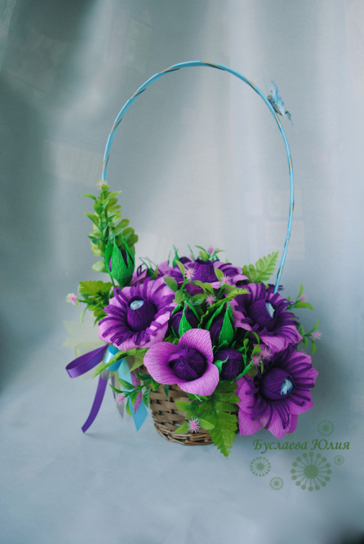 Корзинка "Марсианские цветы".