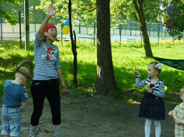 Как мы побывали на Пиратском Дне рождении...;)