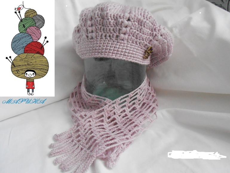 Берет для мамы