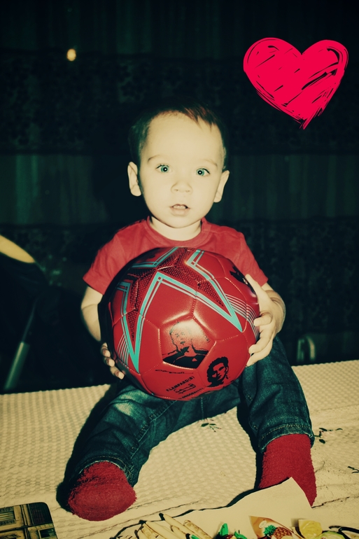 Нам полтора годика