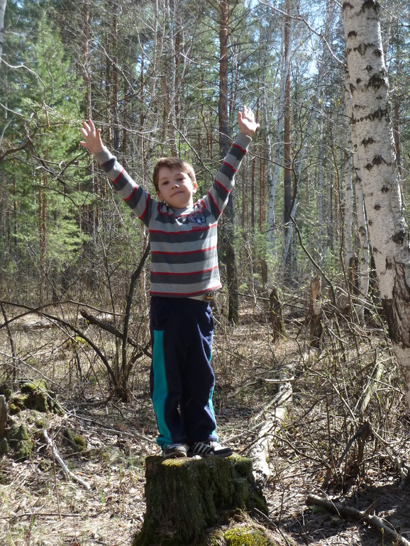 А мы опять в лесок сгоняли)))