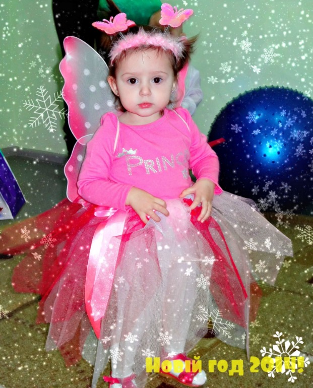 Наша первая ёлочка!