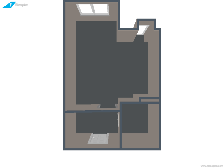 Дизайн квартиры студии 27м для мамы и сына 4г