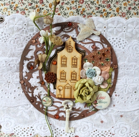 Альбом для романтичной барышни для фото и записей