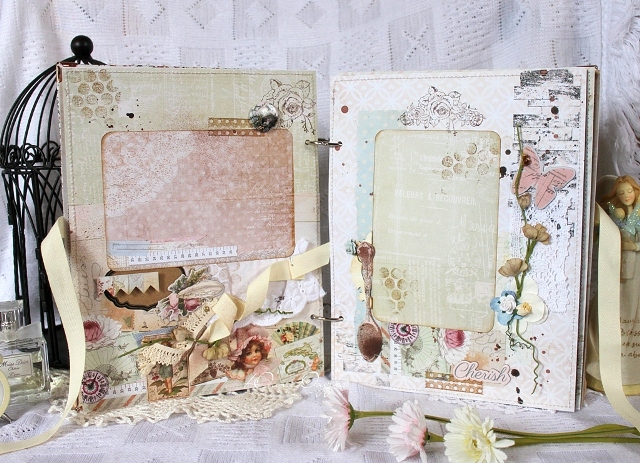 Альбом для романтичной барышни для фото и записей