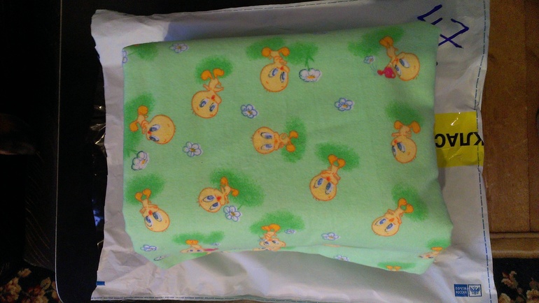 Коллега по работе прислала посылочку!!!