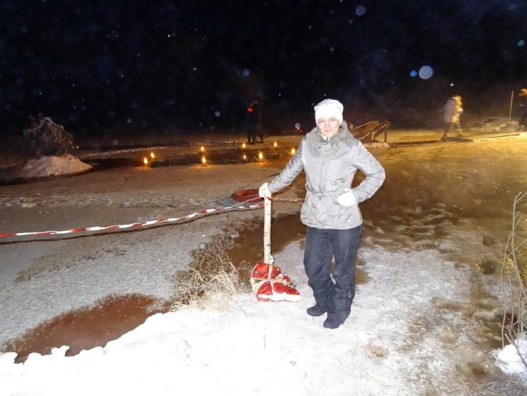 В прорубь!