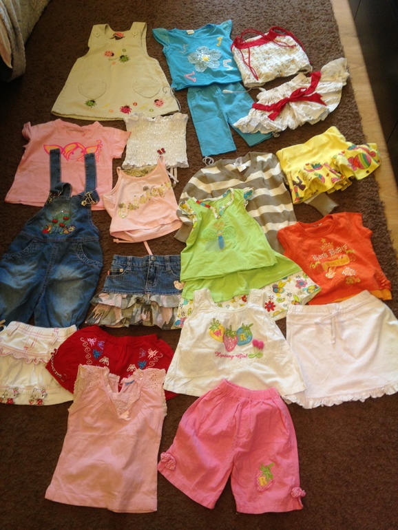 Одежда для девочки на 2-3 года