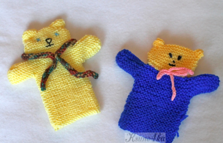 Театр из рукавичек. Своими руками.