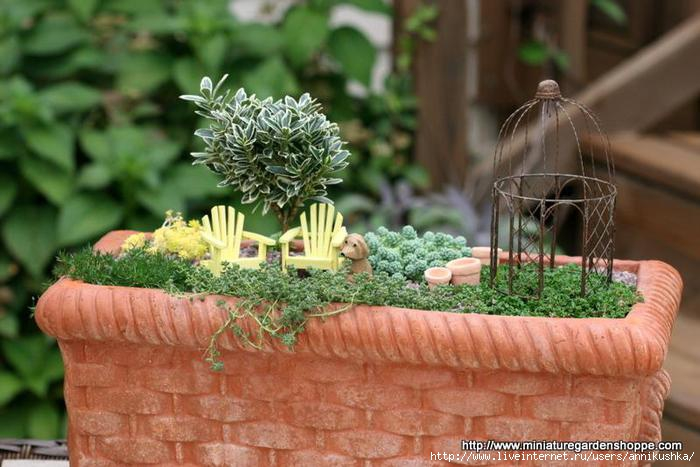 САД в МИНИАТЮРЕ /интерьерное/