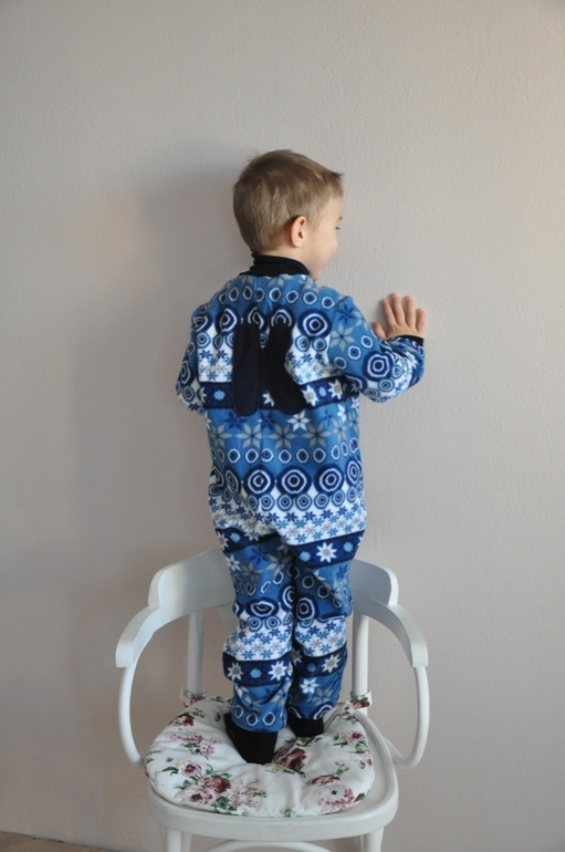 Халат и поддева для сына -Burda