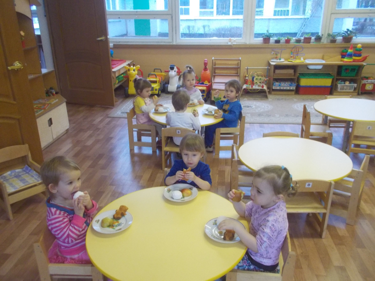 Олин день рождения в садике