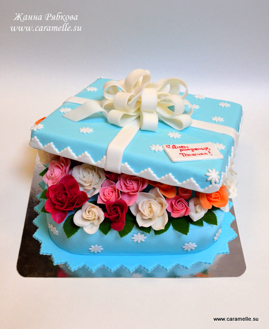 Цветочная коробка...