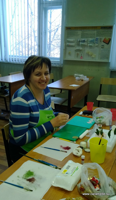 Отчет с прошедших курсов по сахарным цветам :)))