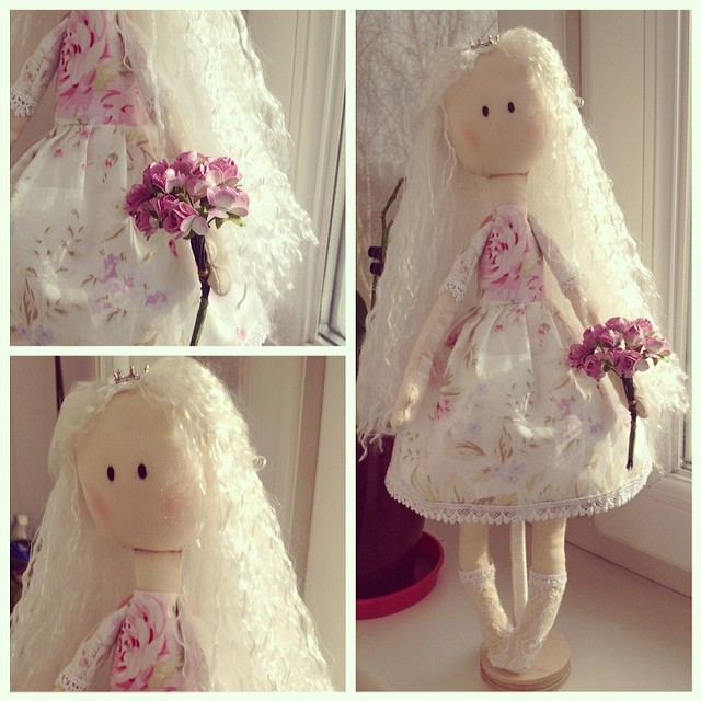 Моя первая куколка!