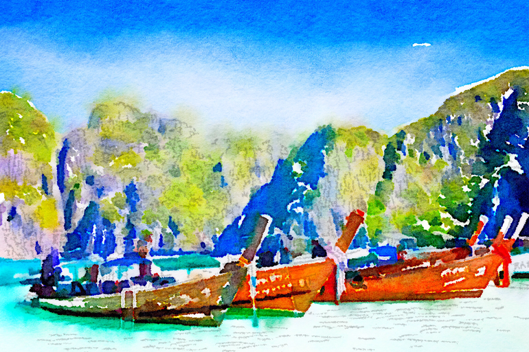 нереальная програмка)))) Waterlogue..