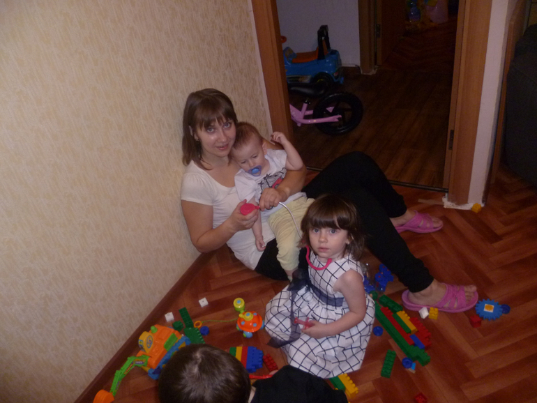 1 Годик Ленечке и 2,6 Настюшке