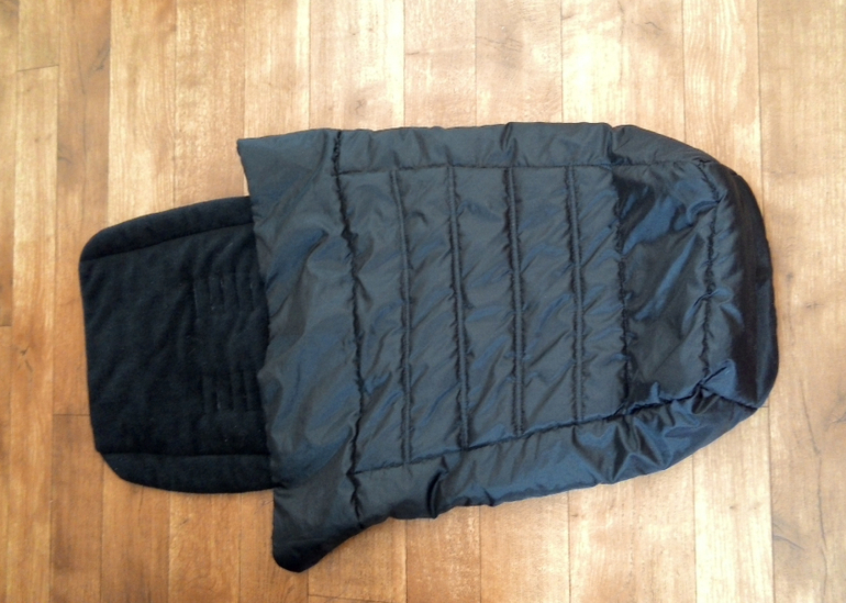 BABY JOGGER муфта для ног универсальная цвет черный